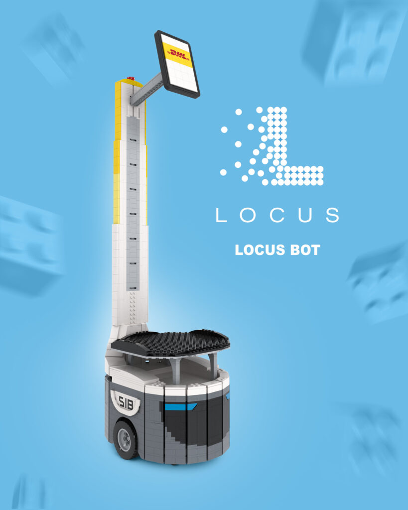 Locus Bot Custom Lego by Tyler Clites
