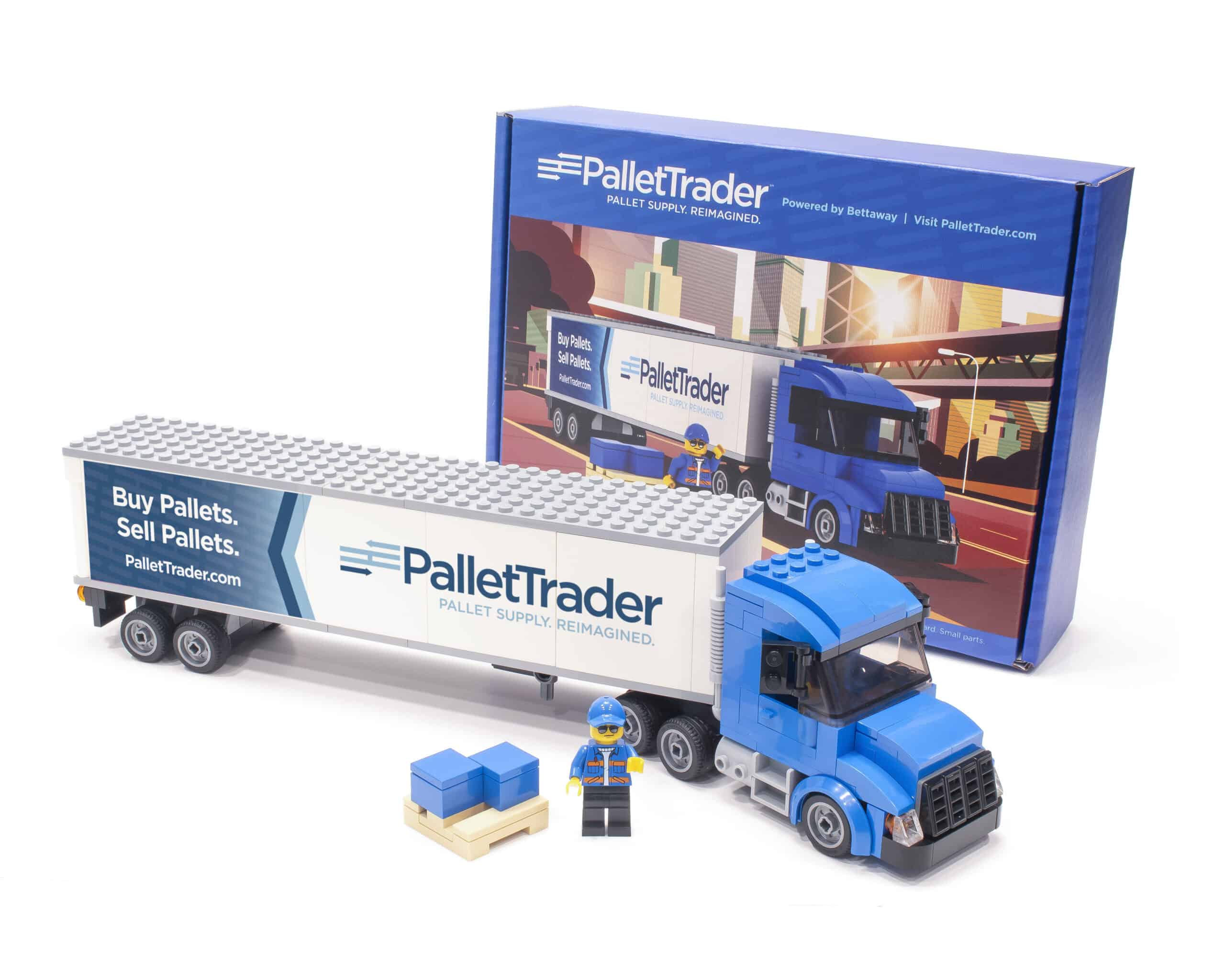 PalletTrader Semi Kit -  Custom Lego Kit