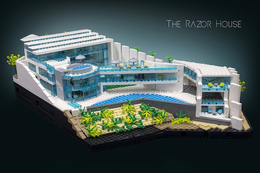 Razor House: Building a Lego Replica of Alicia Keys' Home